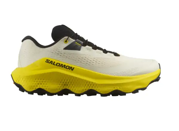 Salomon Ultra Glide 3 Herren-Laufschuhe Almond/Incaberry/Schwarz