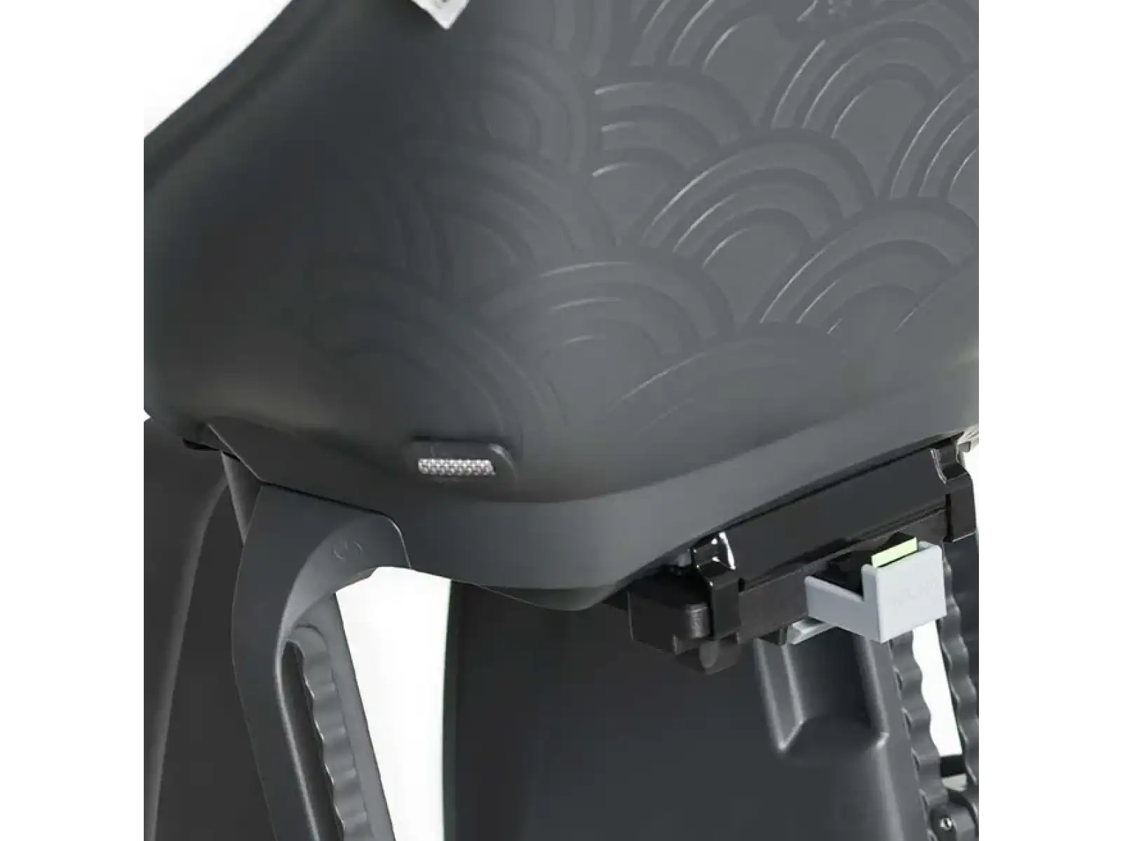 Urban Iki Ta-ke Fahrradsitz für MIK Gepäckträger Bincho Black/Bincho Black