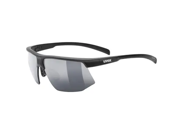 Uvex Aerios Sportbrille Black Matt/Smoke
