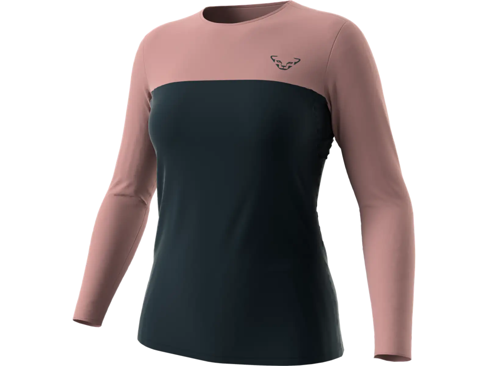 Dynafit Traverse S-Tech Damen Langarmshirt Blaubeere/Mokarosa
