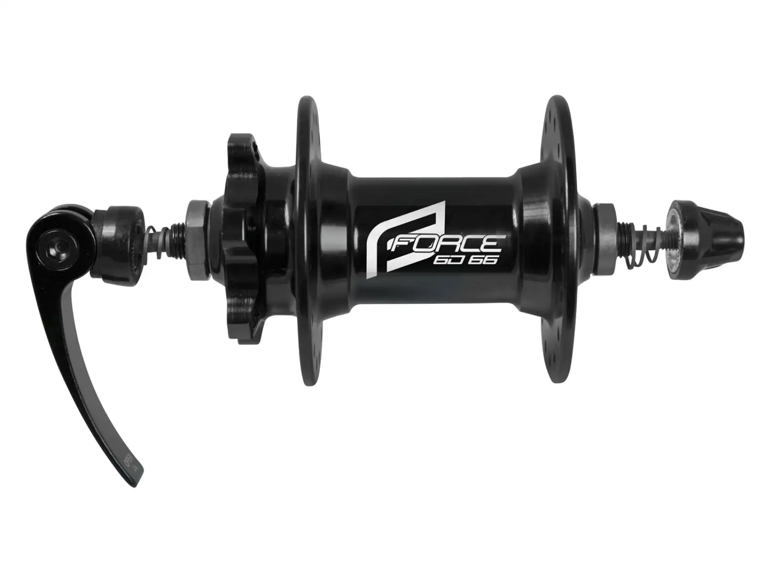 Force 6D-66 Vorderradnabe 36 Löcher schwarz