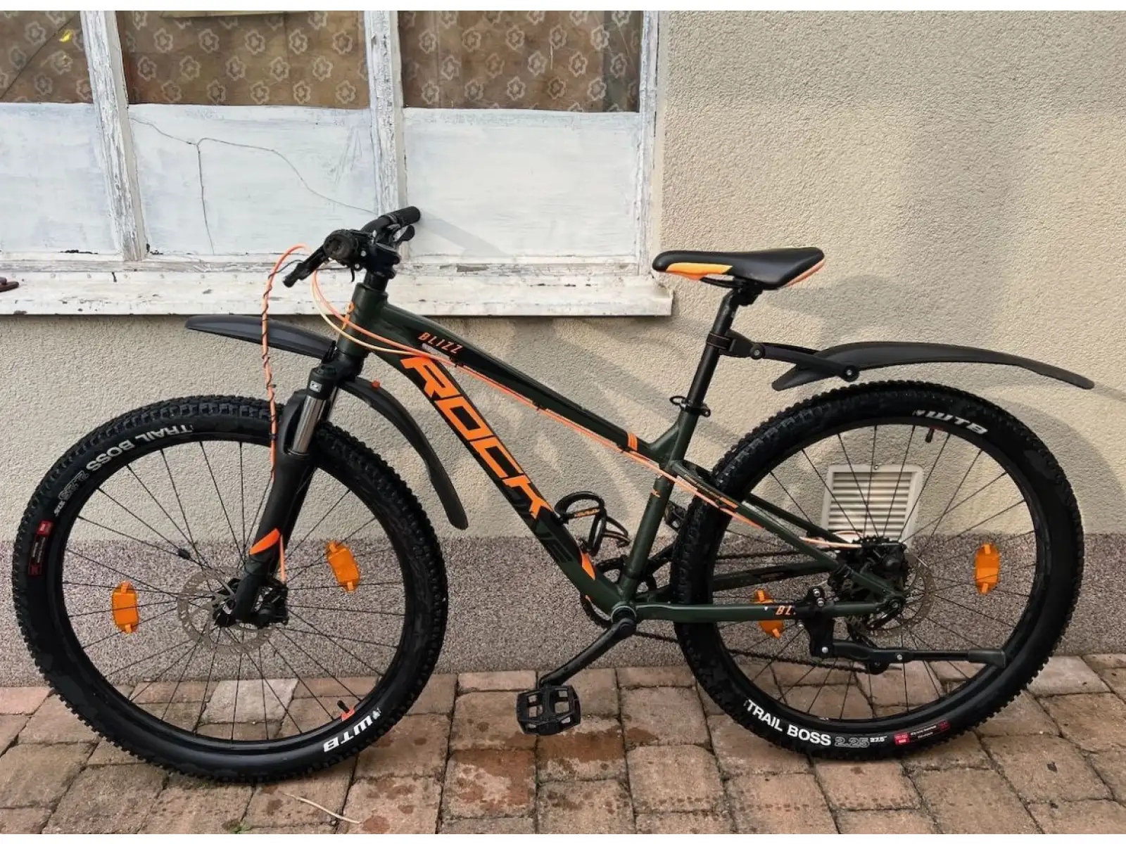 Rock Machine Blizz 24" HD Kinder-Mountainbike khaki/orange