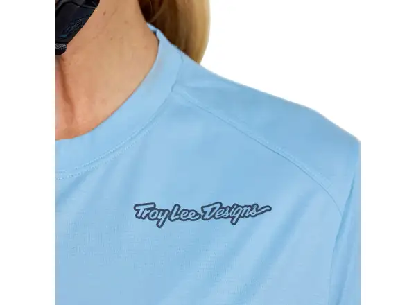 Troy Lee Designs Lilium Pro Damen-Trikot mit langen Ärmeln Dawn Blue