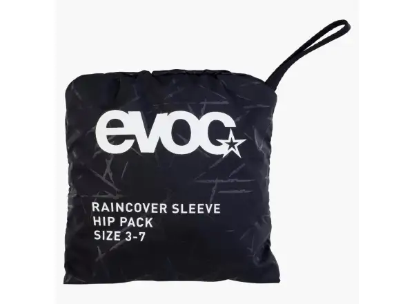 Evoc Raincover Sleeve Regenhülle für Bauchtasche Hip Pack schwarz