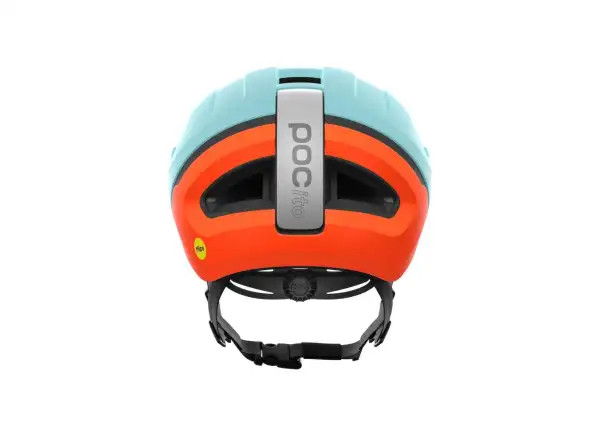 POC POCito Omne MIPS Kinderhelm Indicolite Blue Matt/Carnelian Orange Matt