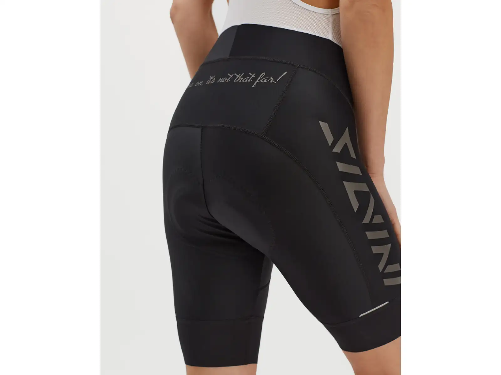 Silvini Suela Damen Shorts mit Polster und Einsatz Schwarz/Weiß