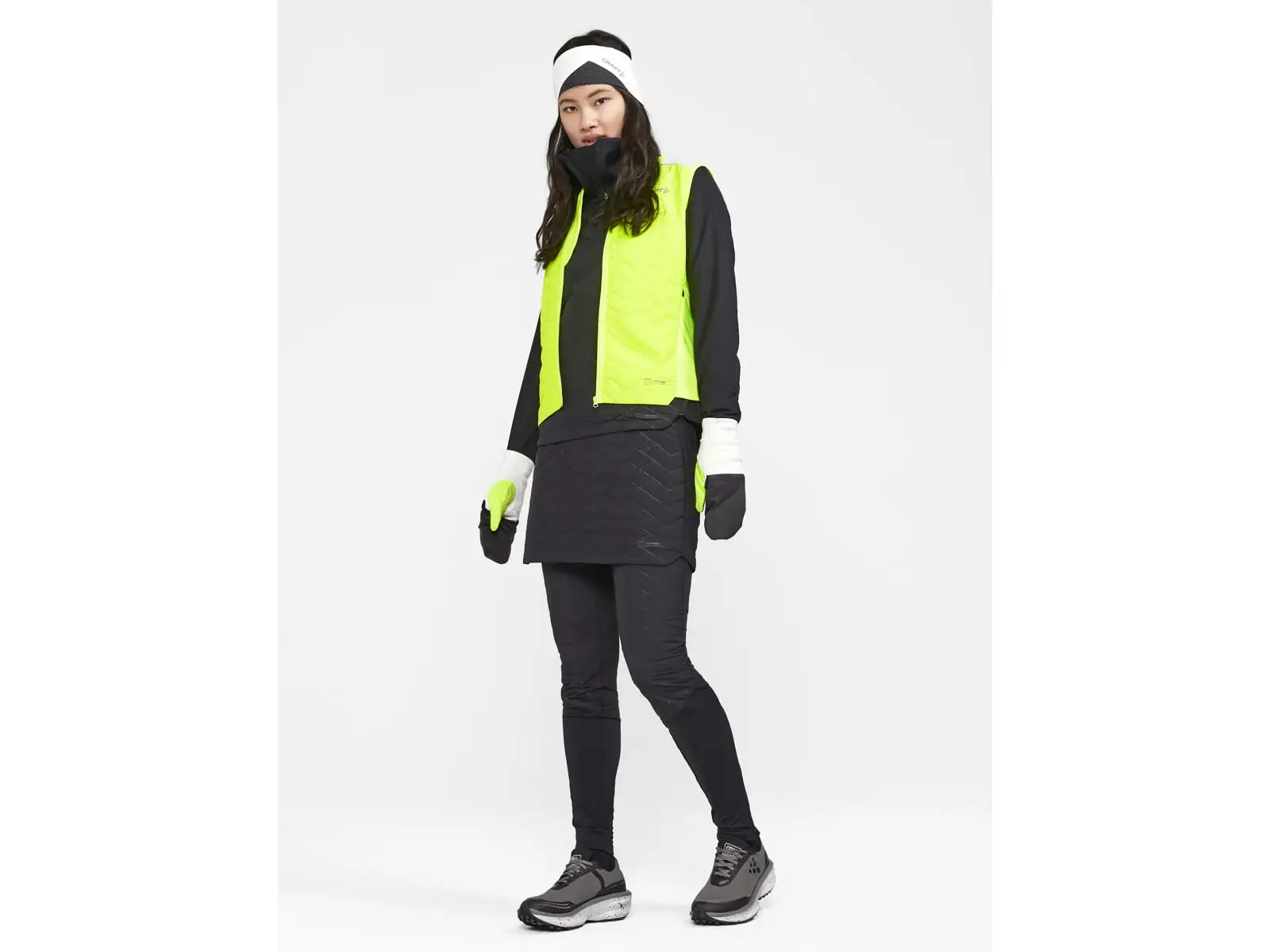 Craft ADV SubZ Damen-Laufrock Schwarz