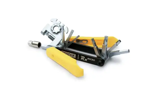 Pedros Rx Micro Multitool mit 20 Funktionen.