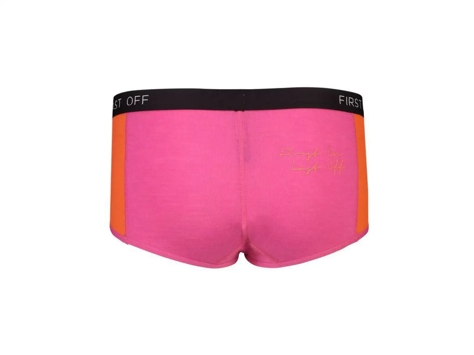 Mons Royale SYLVIA BOYLEG Merino-Shorts in Punk Baby, Größe XS.