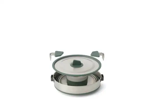 Sea to Summit Detour Stainless Steel Collapsible One Pot Cook Set 3L Topf im Set