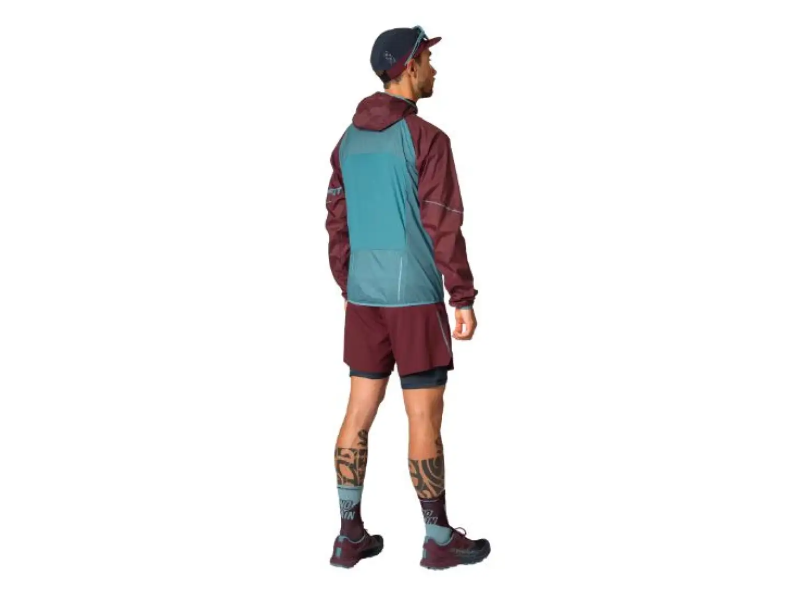 Dynafit Alpine Wind 2 Herrenjacke Burgundy