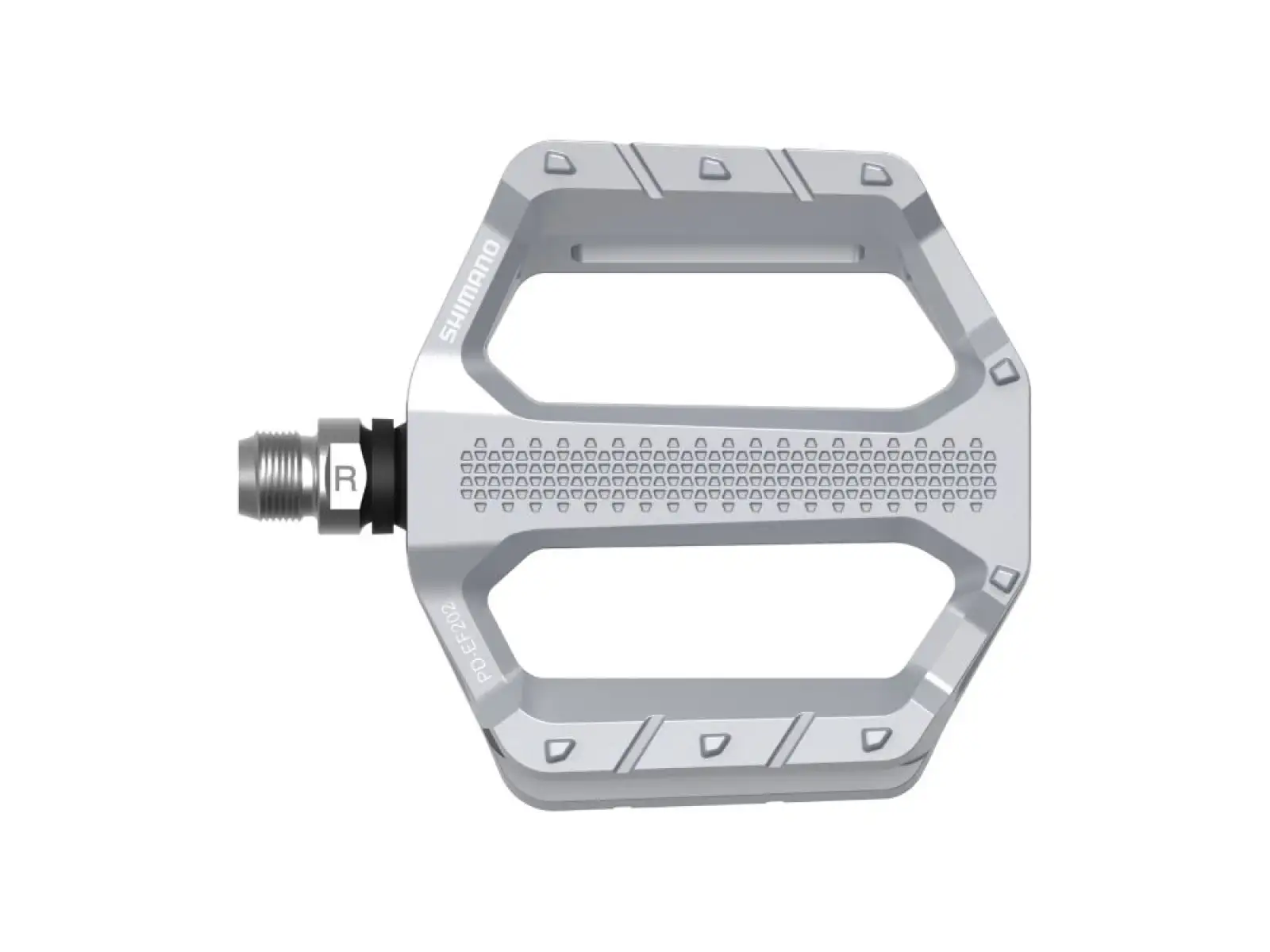 Shimano PD-EF202 Flat Plattformpedale Silber