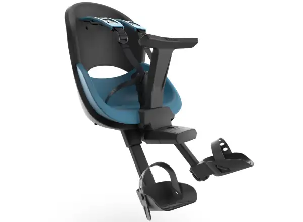 Prodigee Icon Kindersitz, vorne Schwarz/Blau