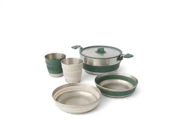 Sea to Summit Detour Stainless Steel Collapsible One Pot Cook Set 3L Topf im Set