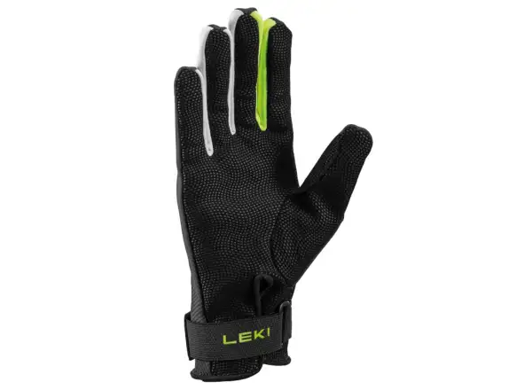 Leki Guide Handschuhe Charcoal/Neon yellow/White