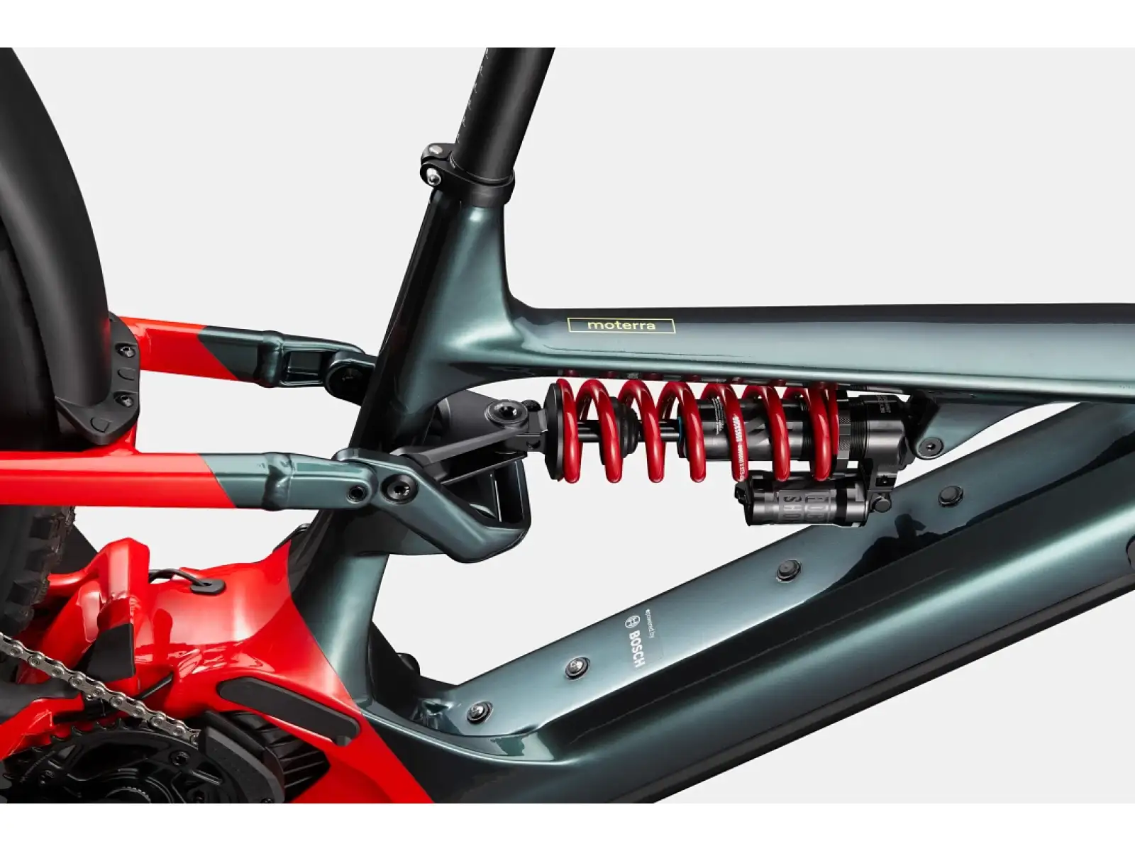 Cannondale Moterra Neo Carbon LT 1 vollgefedertes Elektrofahrrad Gunmetal Green
