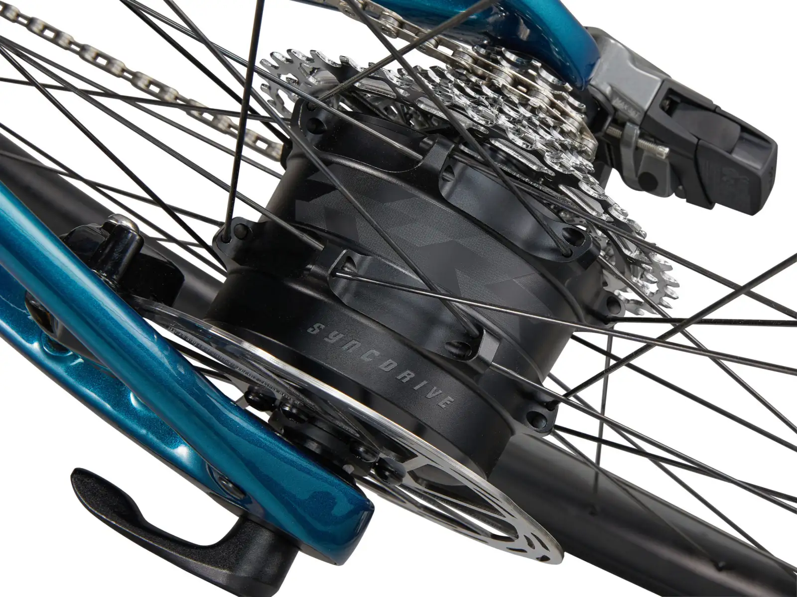 Gaint Defy Advanced E+ Elite 2 Renn-E-Bike Sea Sparkle