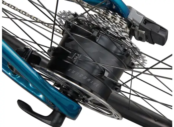 Gaint Defy Advanced E+ Elite 2 Renn-E-Bike Sea Sparkle