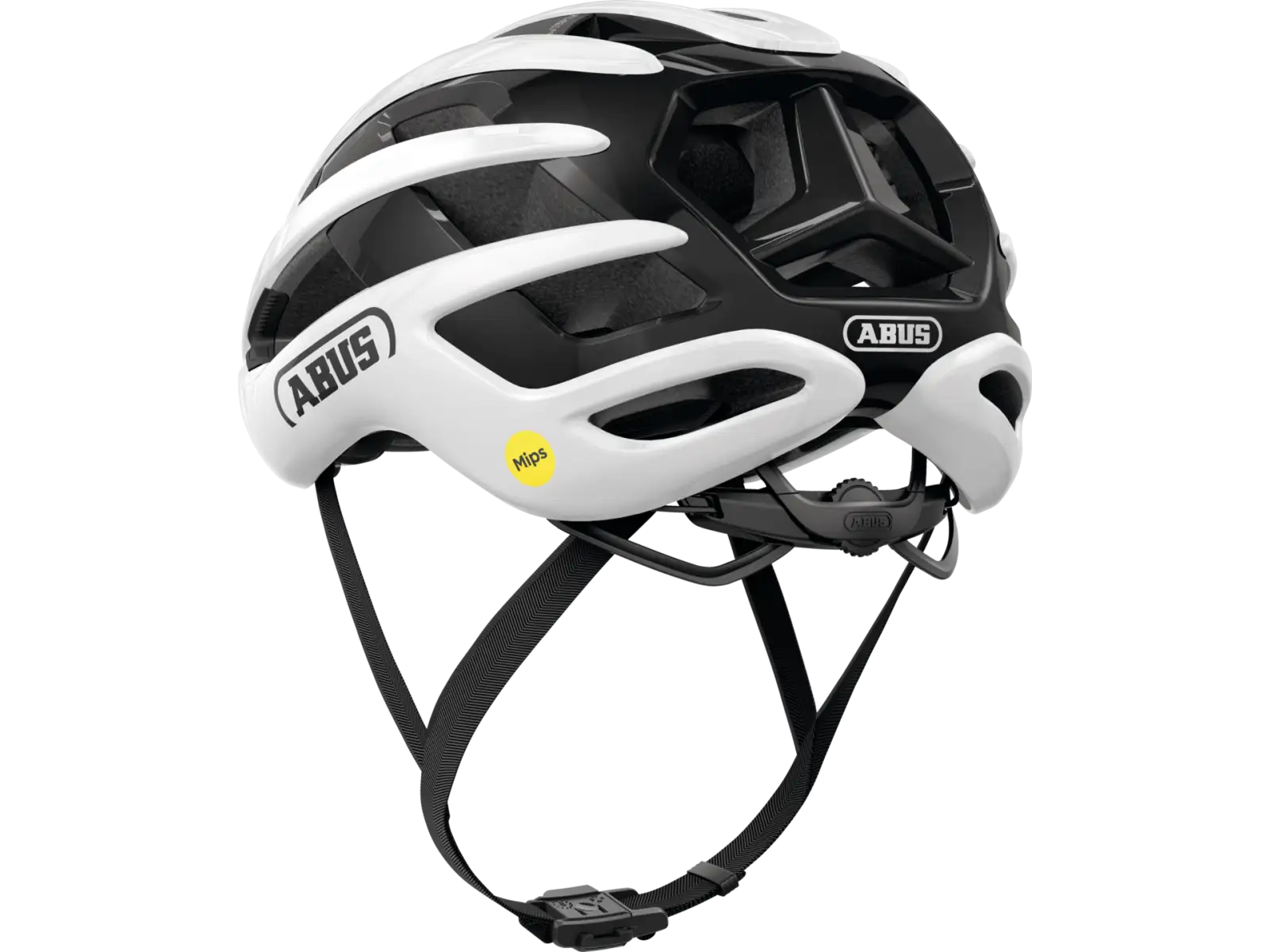 Abus AirBreaker 2.0 MIPS Straßenhelm Shiny White