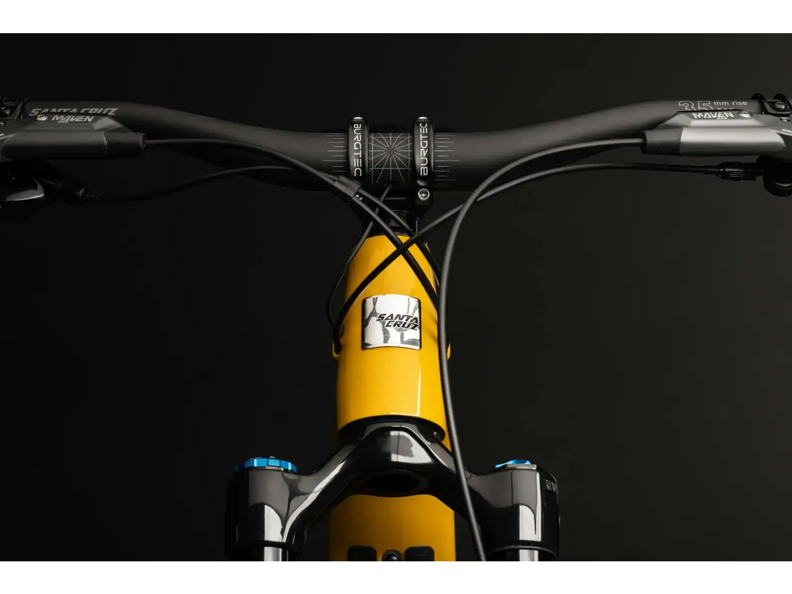 Santa Cruz Heckler SL 1 C Stout Vollgefedertes E-Bike Gloss Mustard Yellow