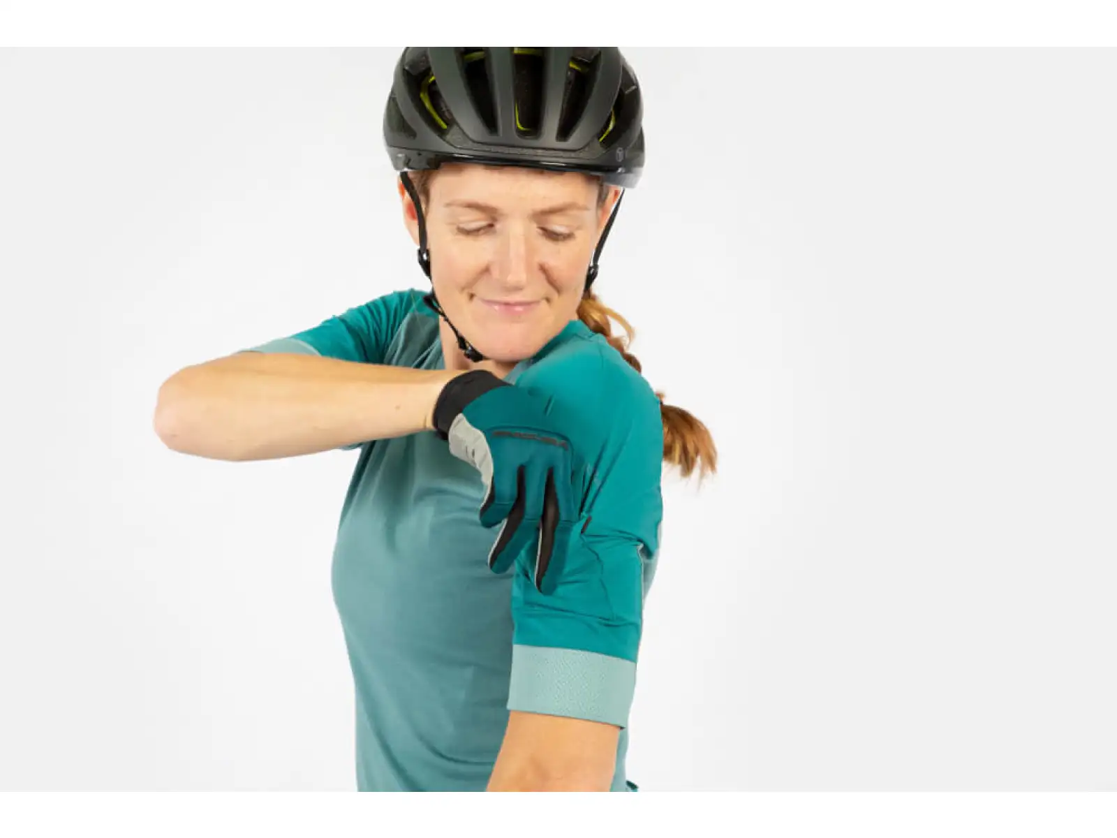 Endura GV500 S/S Damen Kurzarmtrikot Fichte Grün