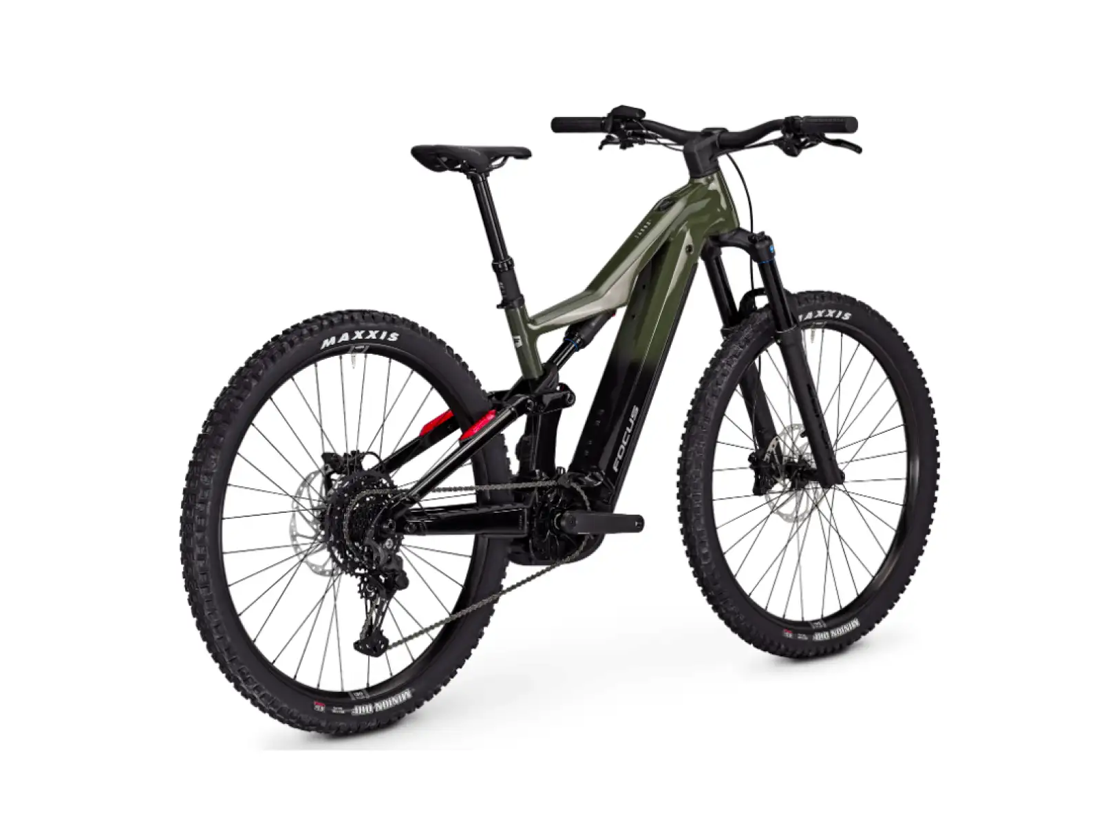 Focus E-Mountainbike – Thron2 6.7 600 Wh Urbangreen/Magicblack