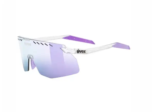 Uvex Pace Stage S Fahrradbrille Cler/Mirror Pink