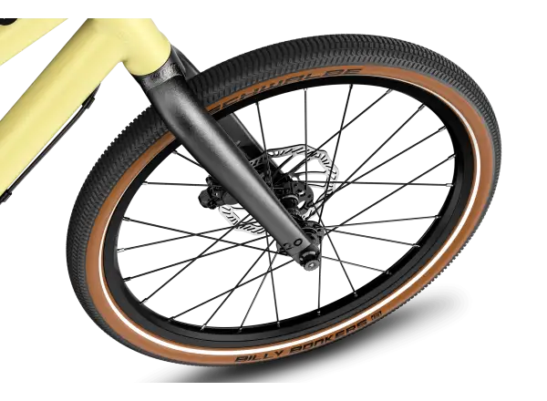 Woom 4 EXPLORE Kinderfahrrad mellow yellow