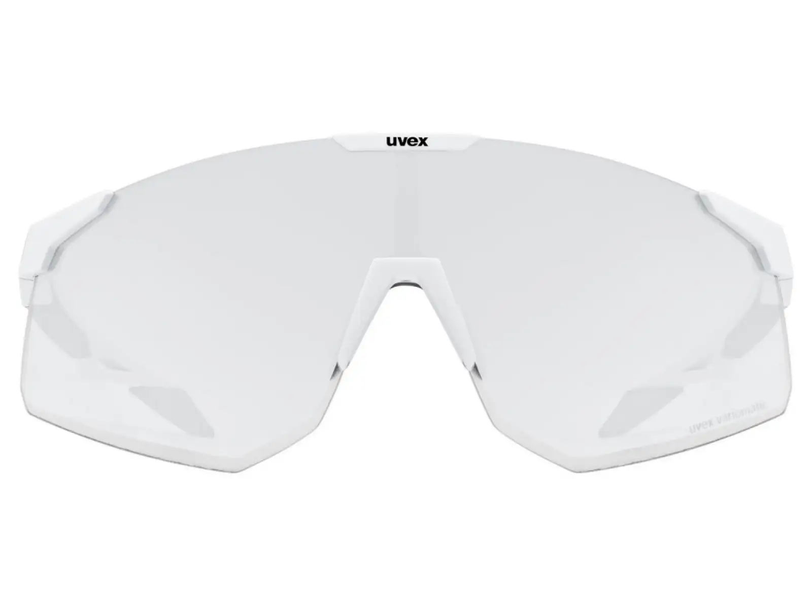 Uvex Pace Perform Variomatic Brille  White Matt/LTM. Silver
