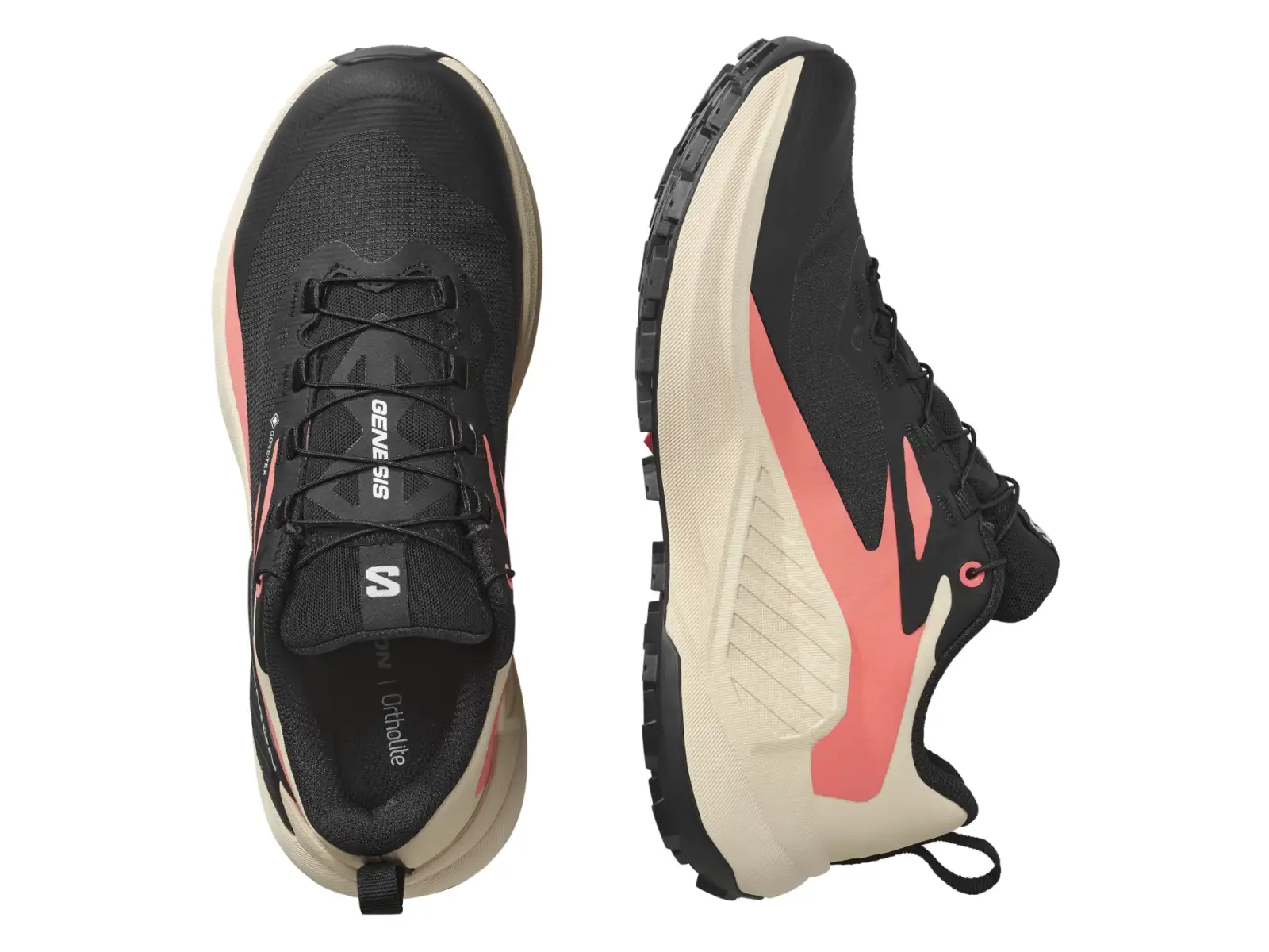 Salomon Genesis GTX Damenlaufchuhe Black/Tender