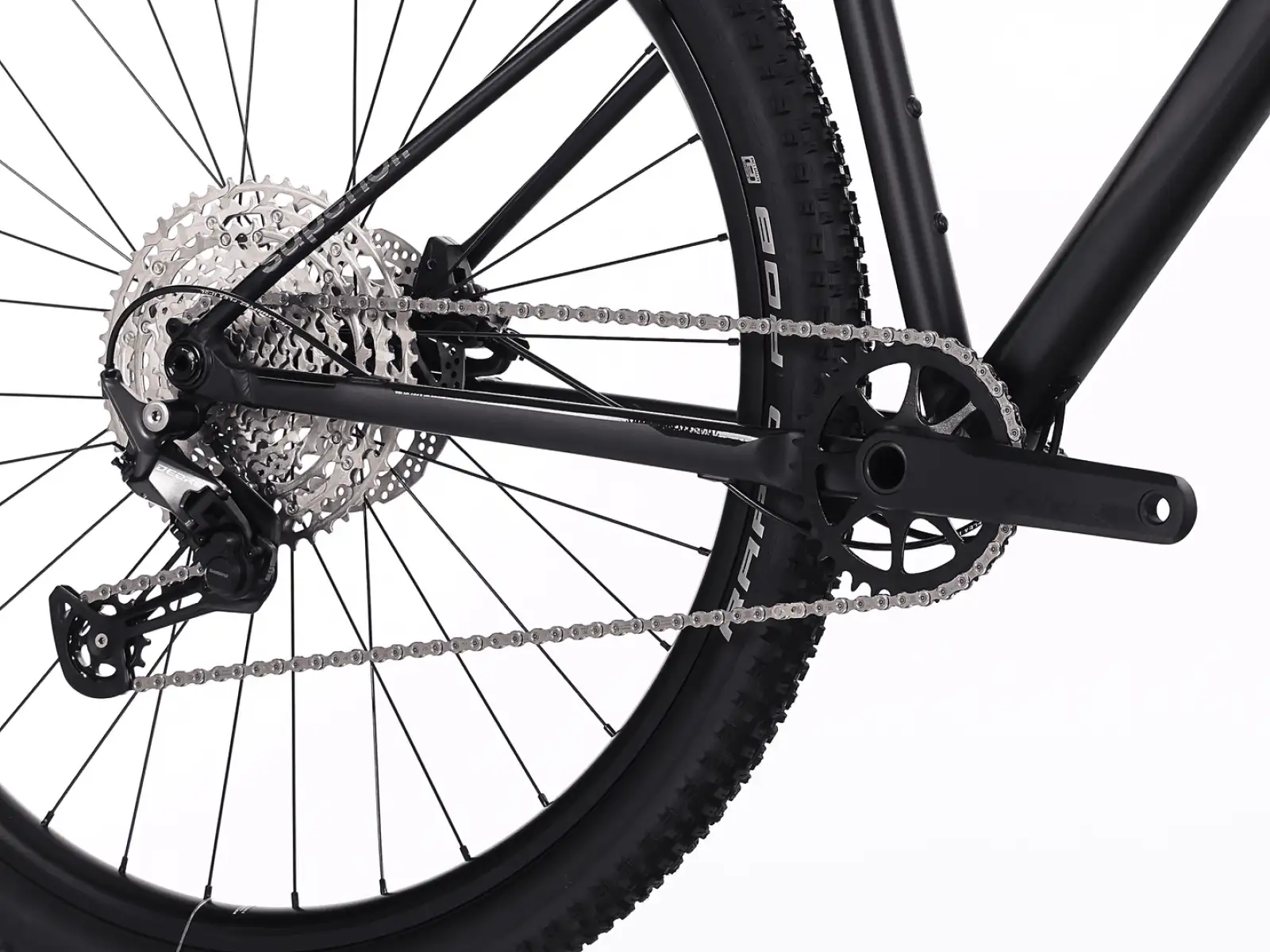 Superior XP 6.1 Mountainbike Gloss Black/Matte Black