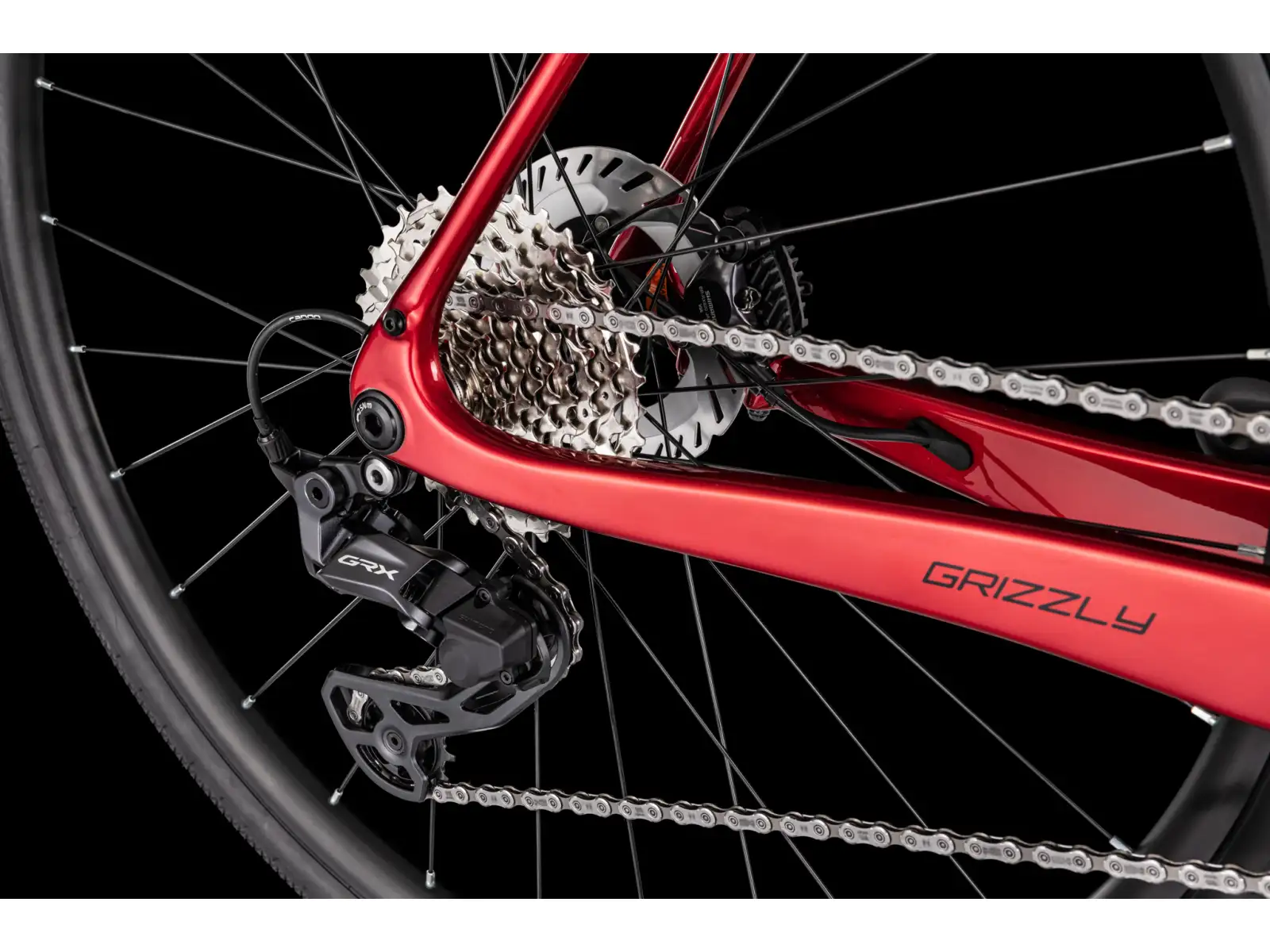4Ever Grizzly Race Gravelbike Flame red