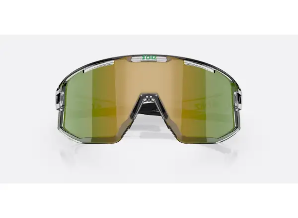 Bliz Fusion Sonnenbrille Transparent White/Brown Green Multi