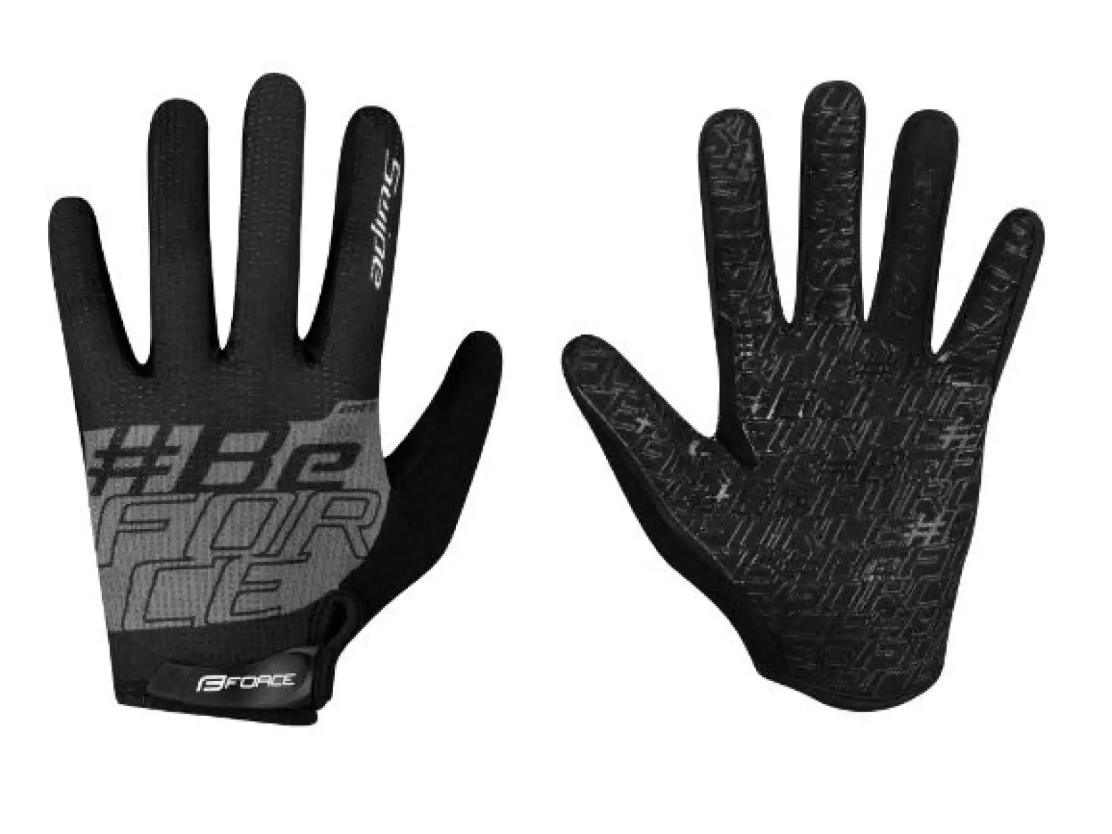 Force Swipe MTB Handschuhe Schwarz/Grau