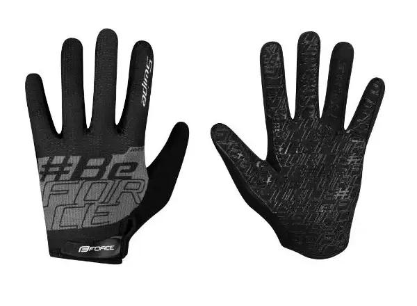 Force Swipe MTB Handschuhe Schwarz/Grau