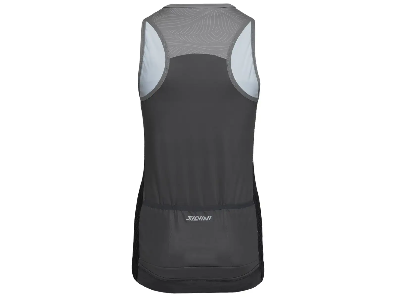 Silvini Escolca Damen ärmelloses Trikot Schwarz/Anthrazit