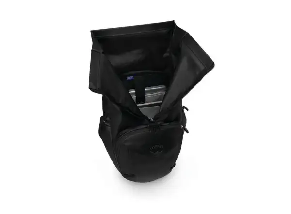 Osprey Transporter Roll Top Rucksack Raven Black