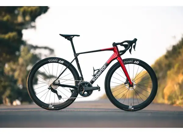 Superior X-Road 9.8 GF Rennrad Glanz Carbon Rot