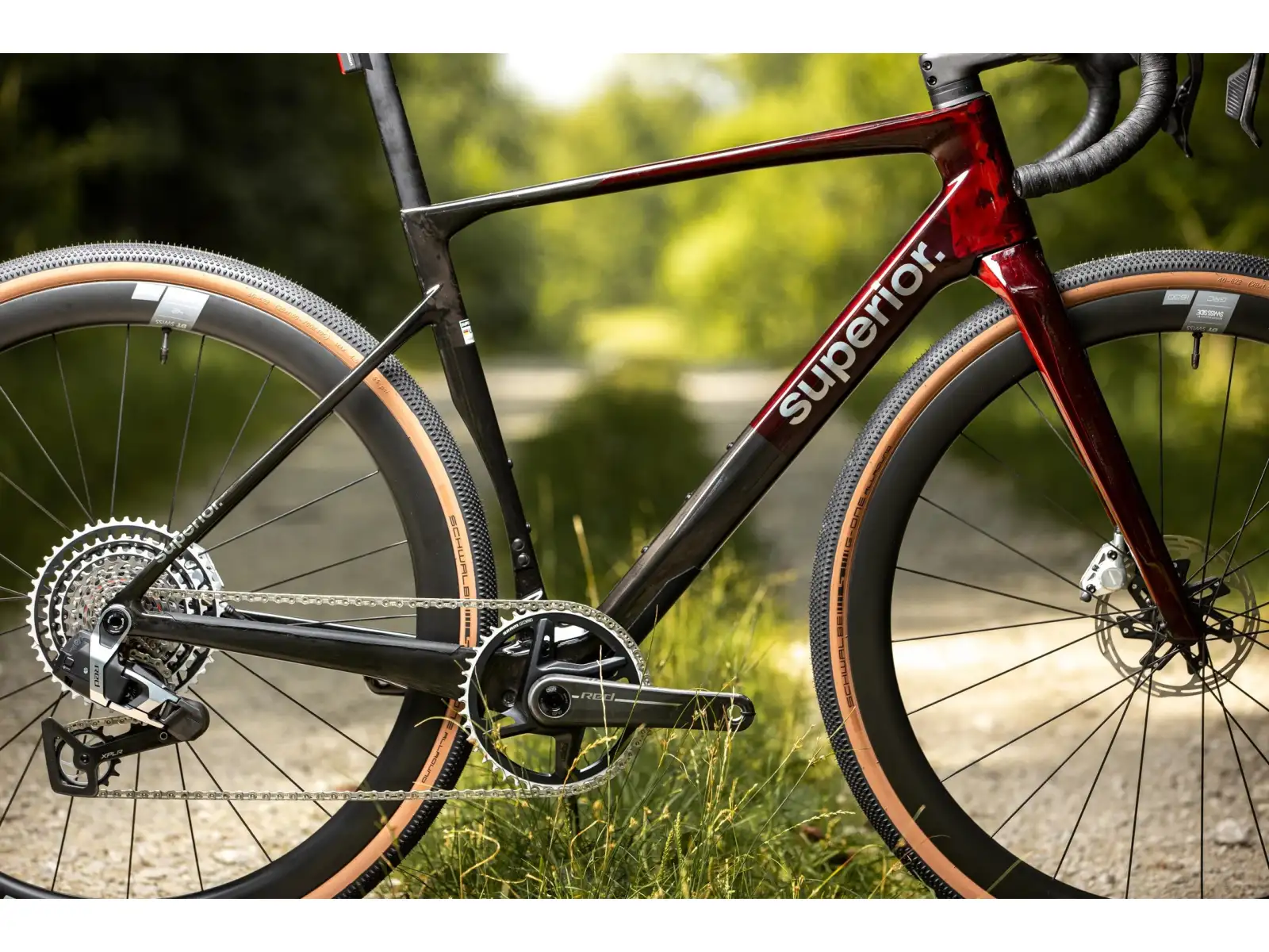 Superior XR 9.9 GR Gravelrad Matte Carbon/Gloss Red