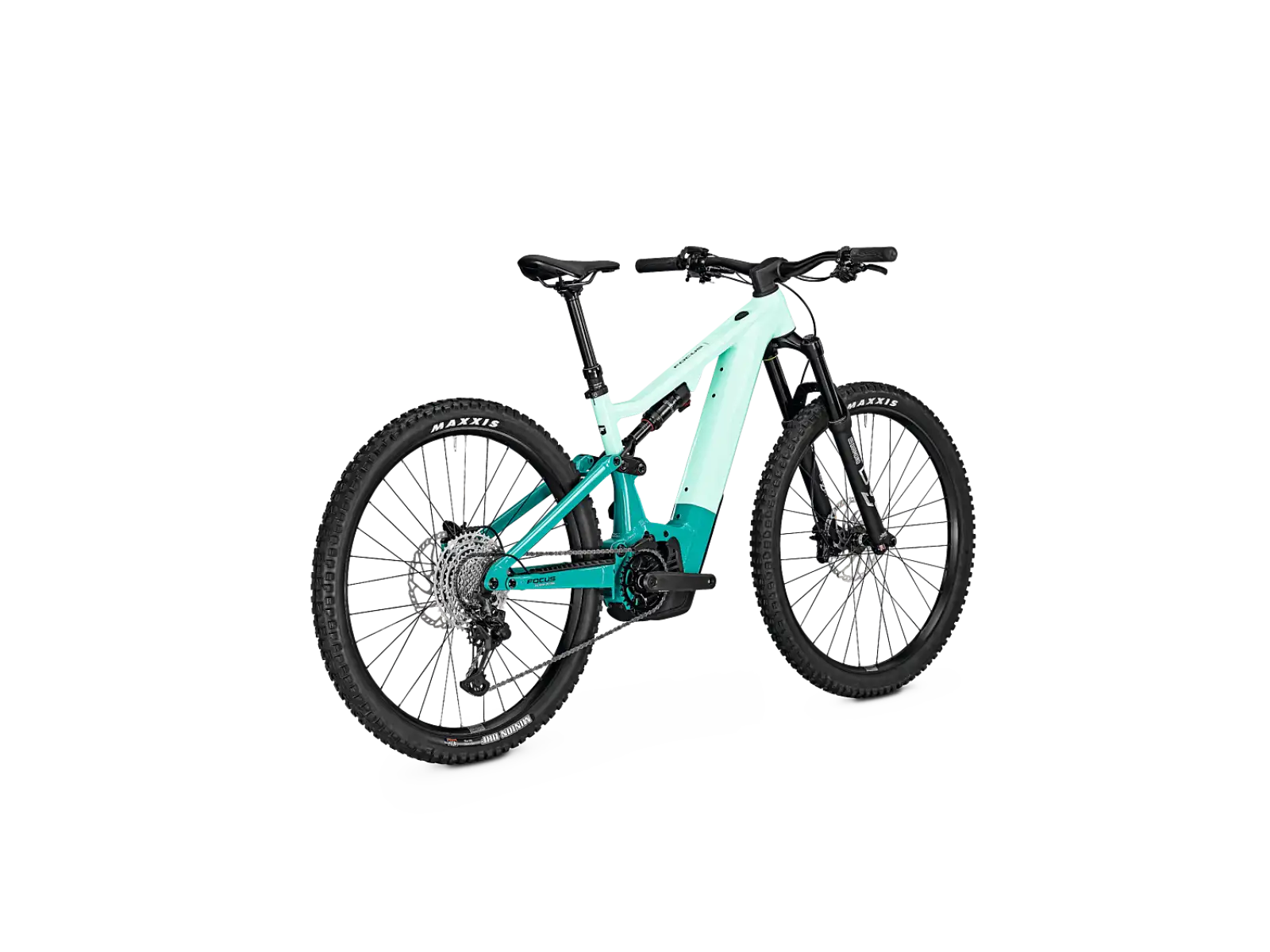 Focus JAM2 6.7 DI 625Wh Mountain E-Bike in Poolgreen glossy / Bluegreen glossy.