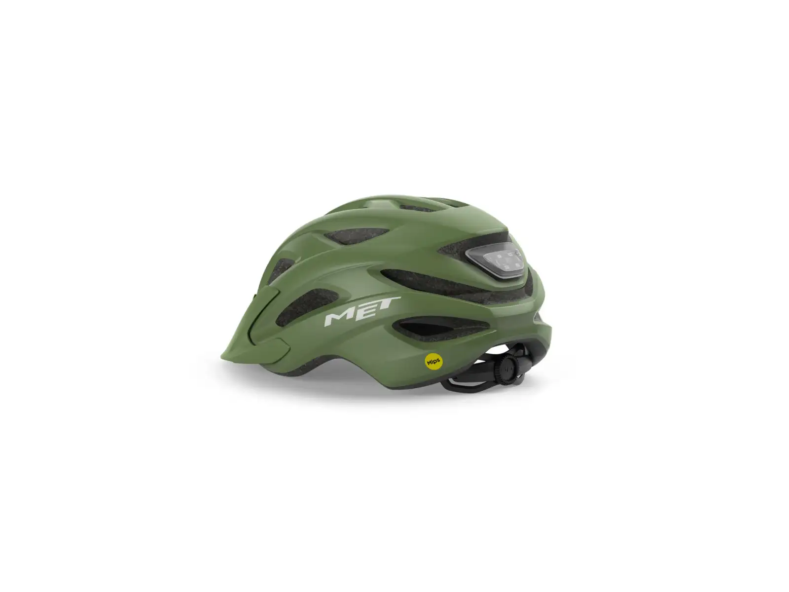 MET Crossover Mips Helm Grün