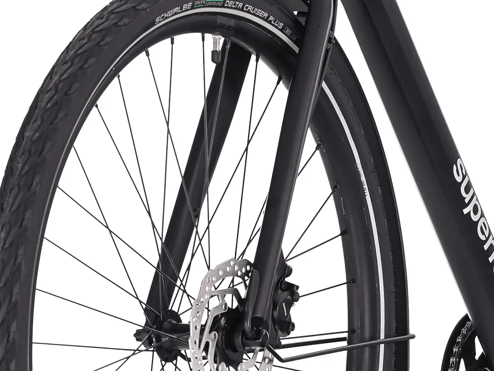Superior Blox 6.4 T Stadtfahrrad mattschwarz