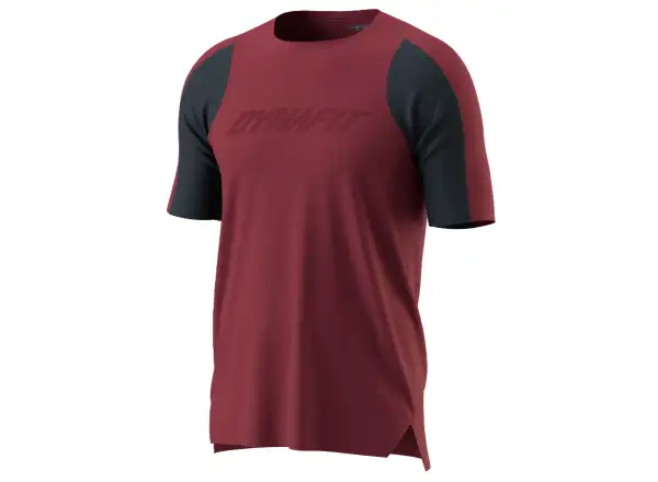 Dynafit Ride Herren-T-Shirt mit kurzen Ärmeln Burgundy