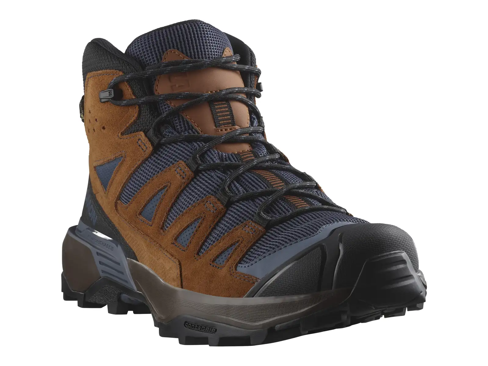 Salomon X Ultra 360 LDR MID GTX Herren Wanderschuhe Blue Nights/Caramel Cafe/Grisaille