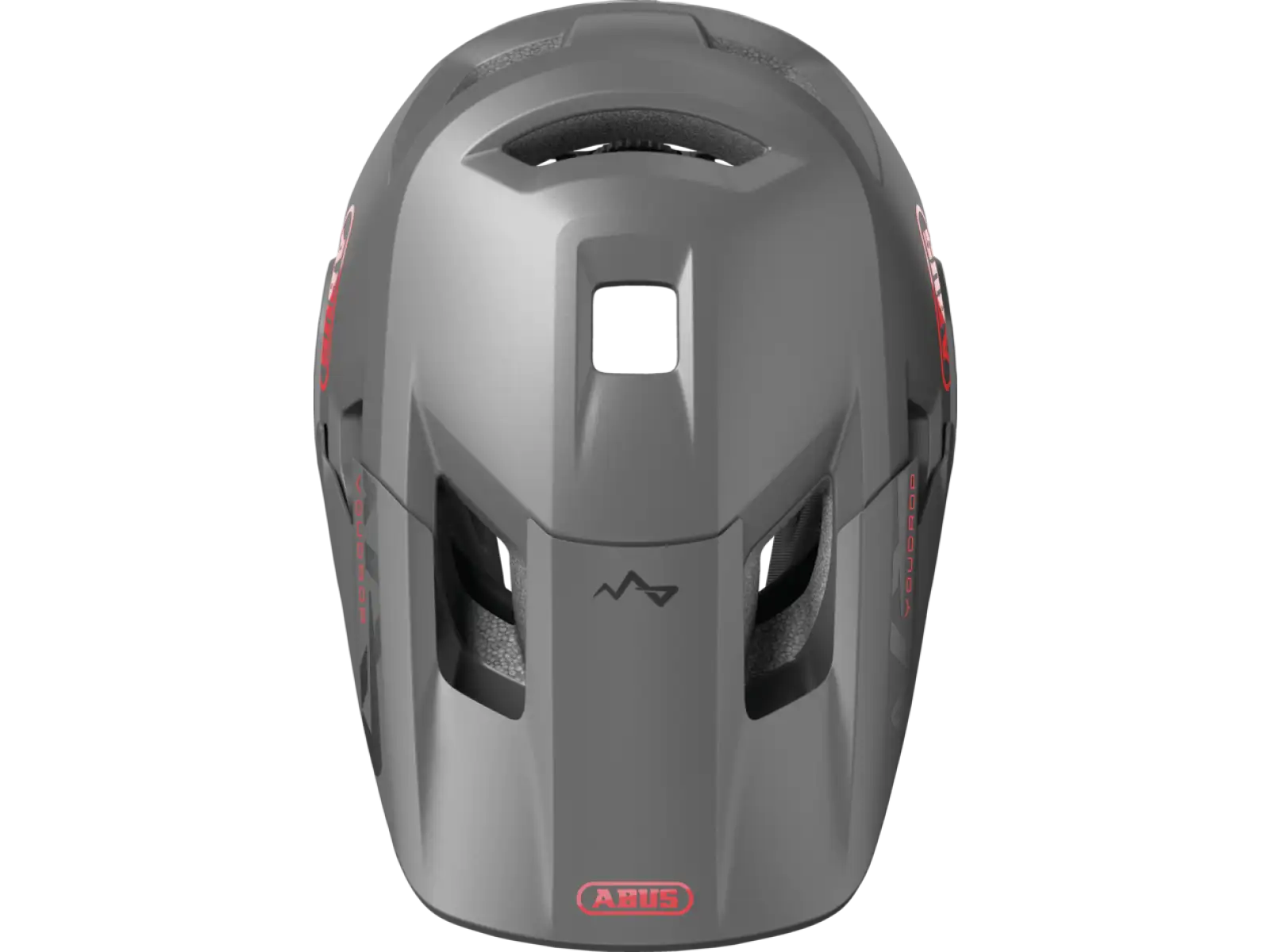 Abus YouDrop FF Kinderhelm in Silber.