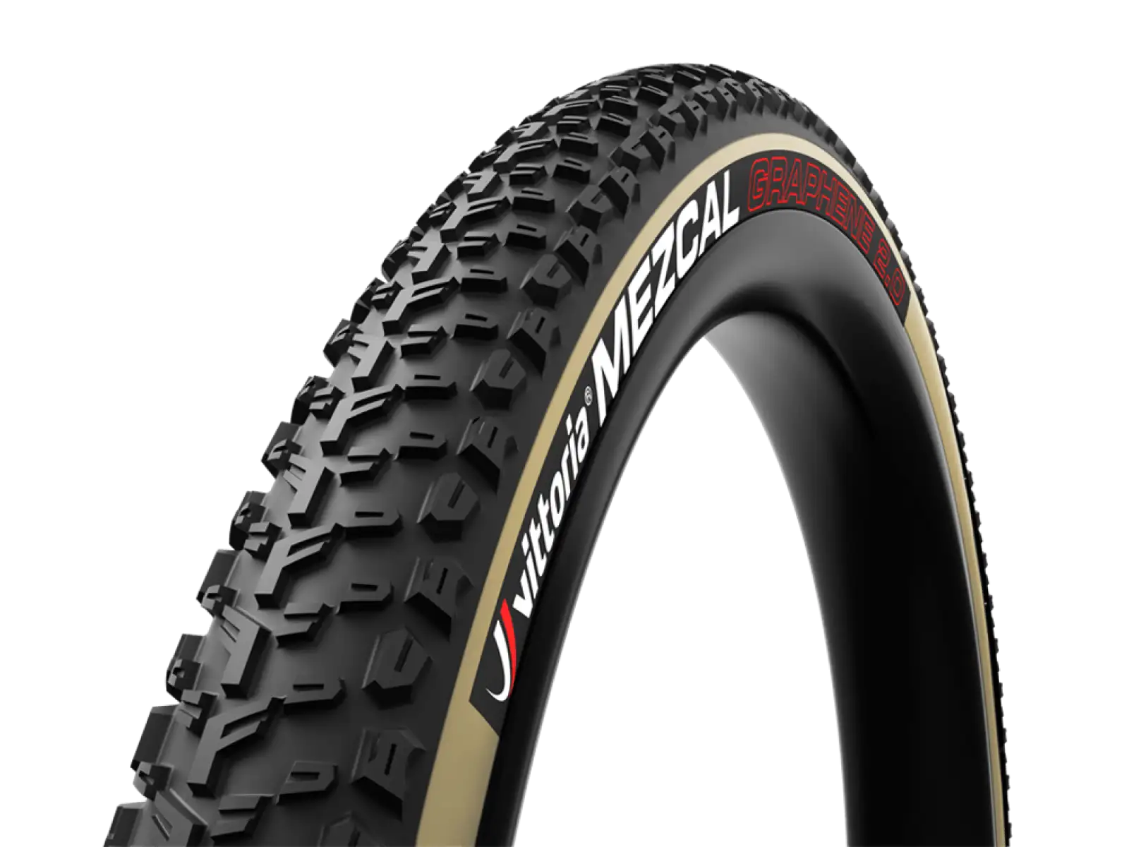 Vittoria Mezcal 29x2,35" TLR G2.0 4C MTB Reifen aus Kevlar schwarz/braun
