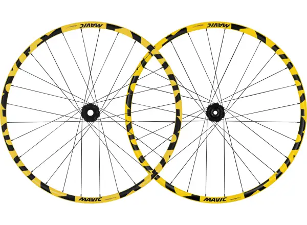 Mavic Deemax DH žlutá 29" 20x110/12x157 mm ořech Sram XD 6děr vypletená kola