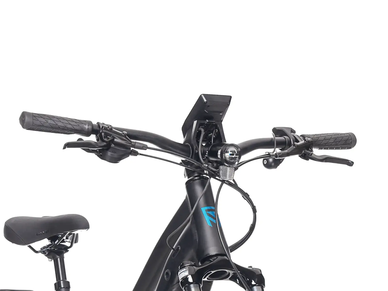 Rock Machine Torrent e90-29 B Touring Easy Entry E-Bike Matte Black / Petrol.