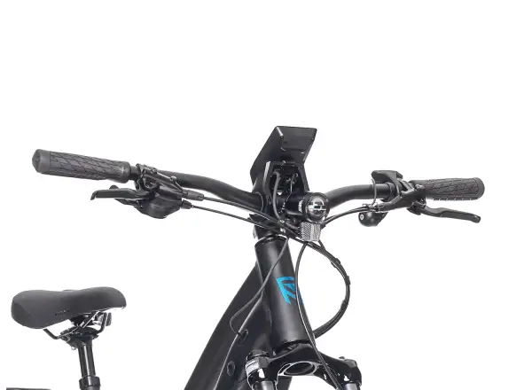 Rock Machine Torrent e90-29 B Touring Easy Entry E-Bike Matte Black / Petrol.