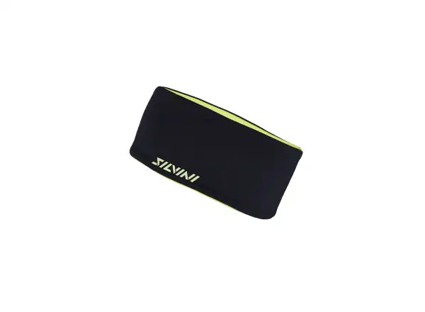 Silvini Trebbia Stirnband Schwarz/Limette